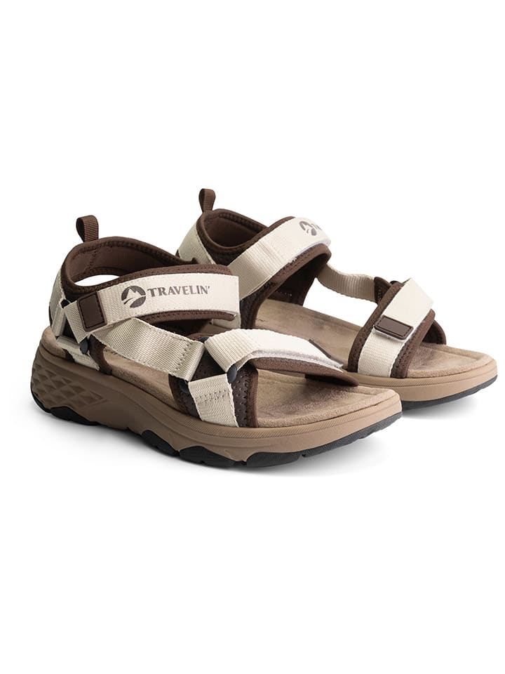 TRAVELIN' Leder-Trekkingsandalen 