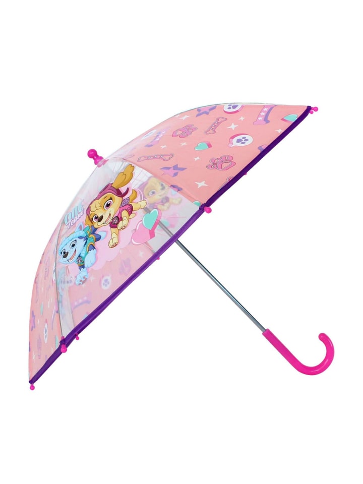 Paw Patrol Paw Patrol Stockregenschirm Perfekter Regenschutz in Rosa günstig kaufen onesize