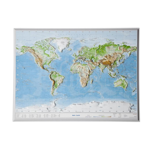 Welt klein 1:107.000.000 - Weltkarte