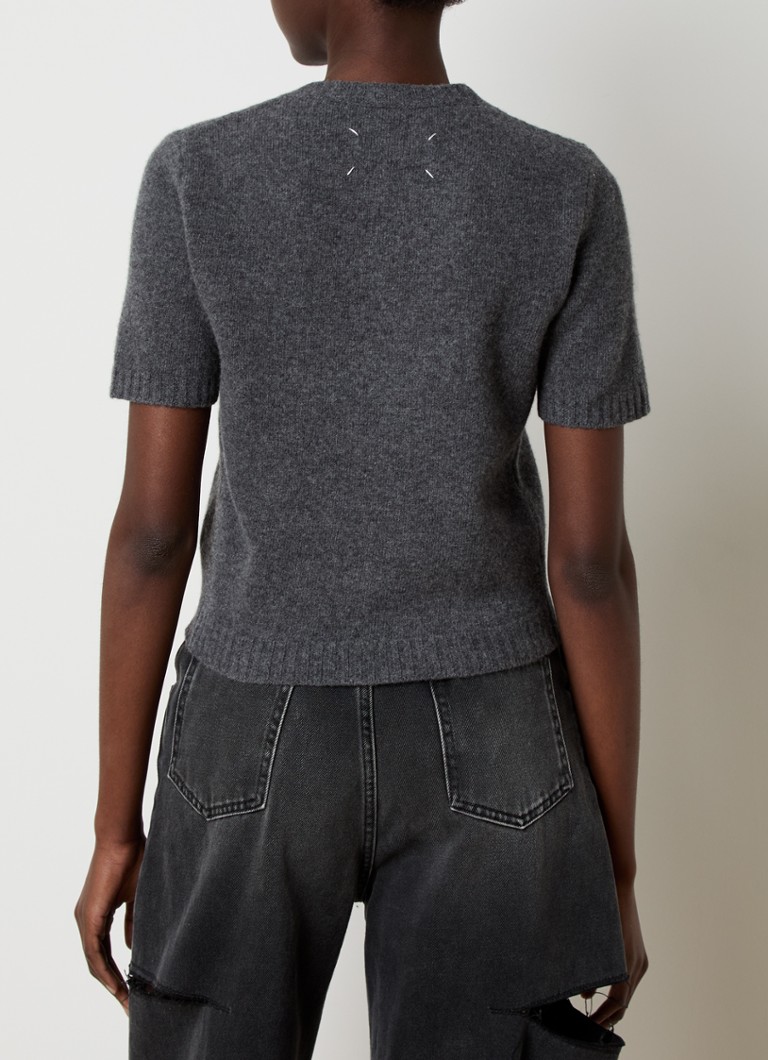 Maison Margiela Fine knitted top made of wool