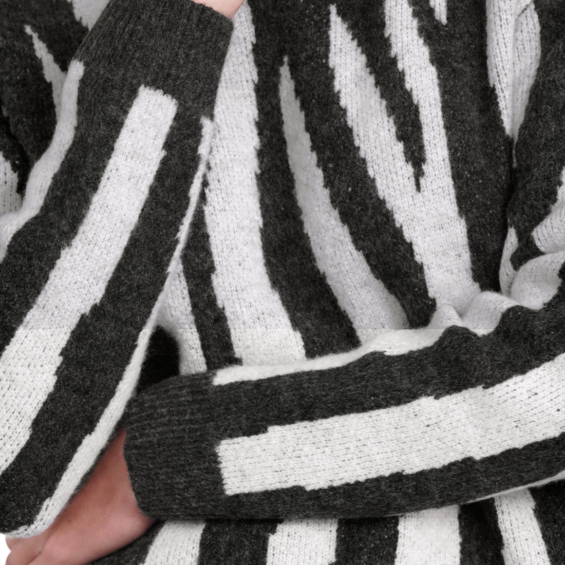 Damen Strickpullover gestreift