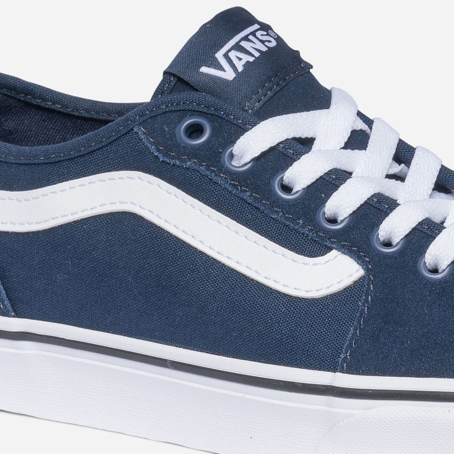 Tennis VANS bleu marine en cuir velours et toile