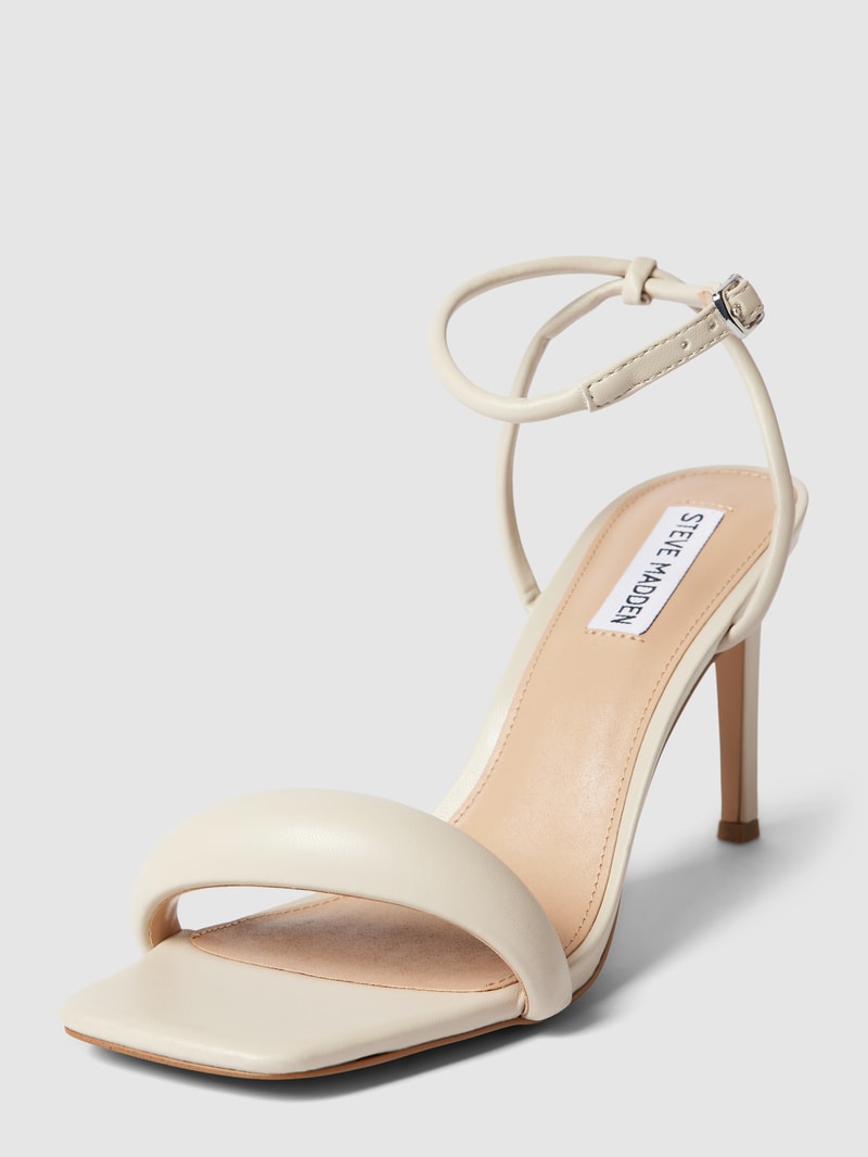 Sandaletten mit Dornschließe Modell 'ENTICE' in offwhite