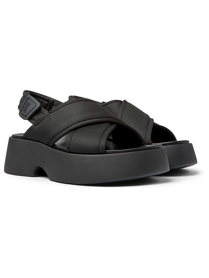 Camper Sandaletten in Schwarz günstig kaufen