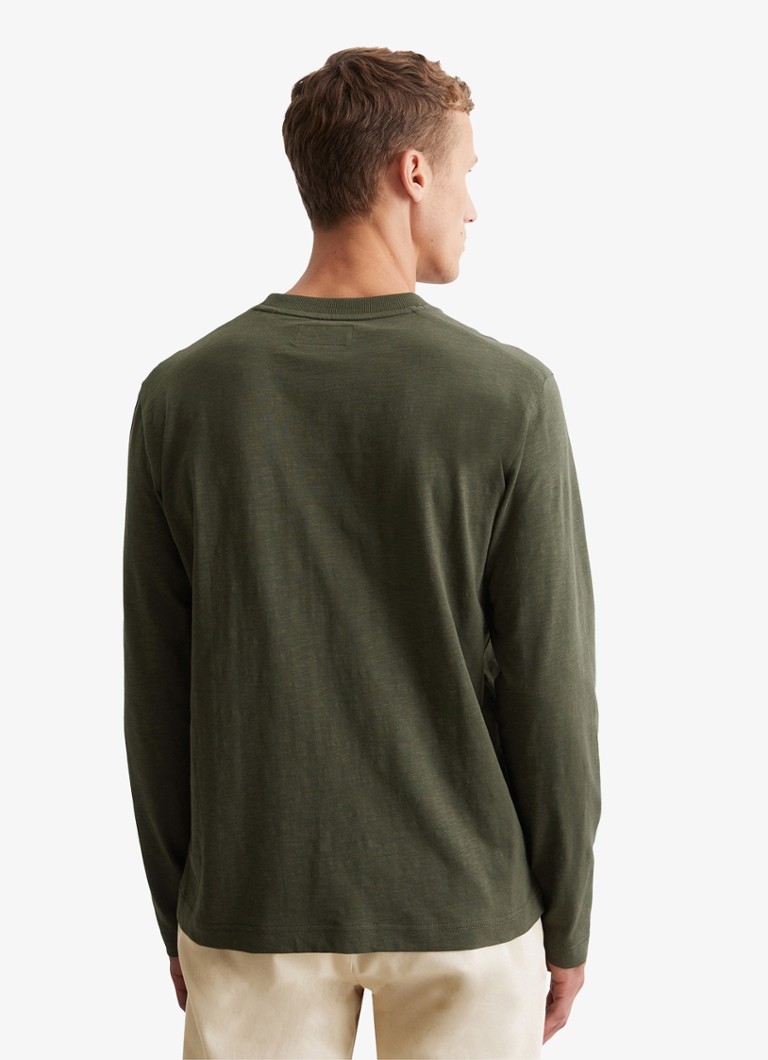 Camisa de manga comprida Marc O'Polo com bolso no peito