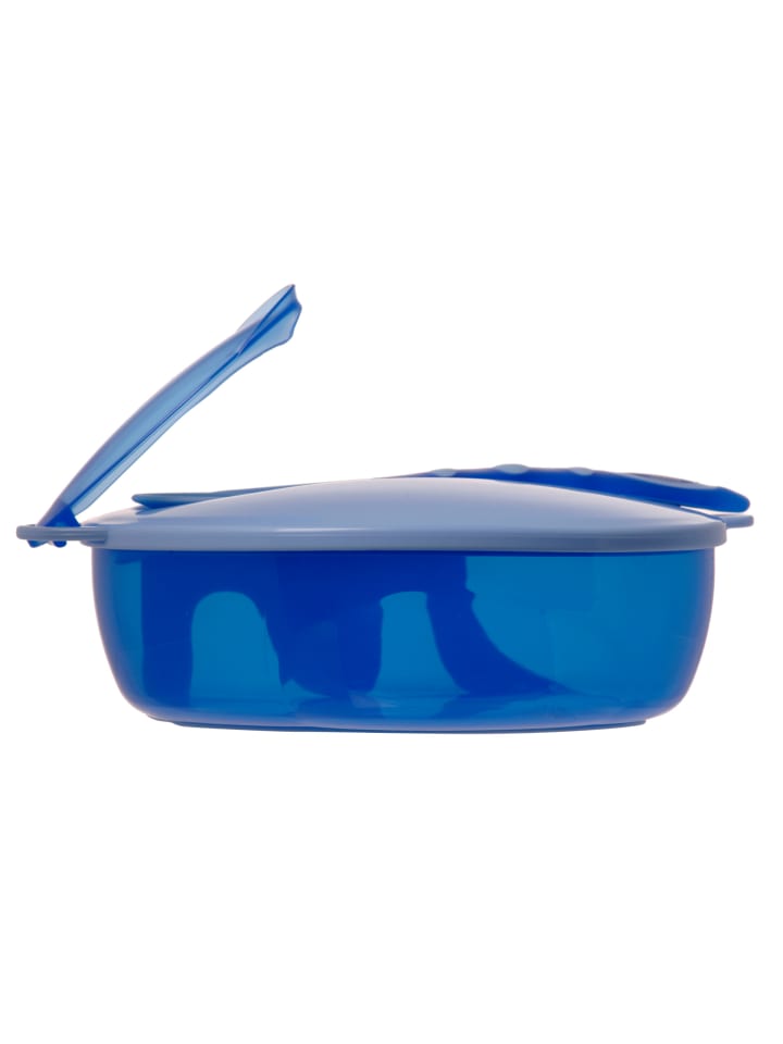 Vital Baby Baby-Set Teller mit Deckel und Löffel in Blau günstig kaufen onesize