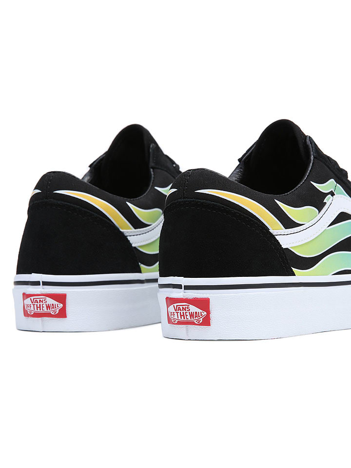 Vans Leder-Sneakers in Schwarz günstig kaufen