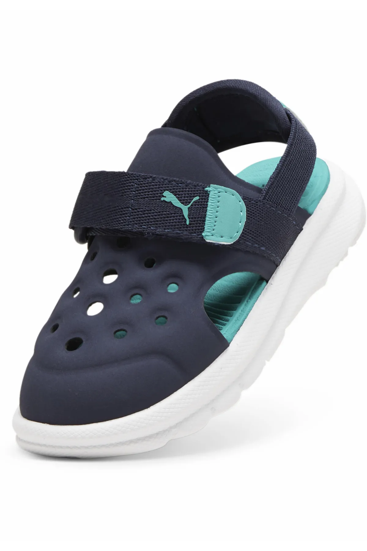 Puma  Sandalette - Blau - Flacher Absatz
