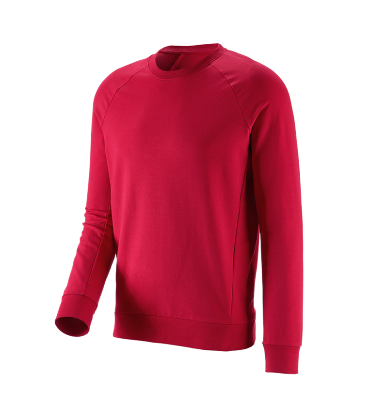 e.s. Sweatshirt cotton stretch