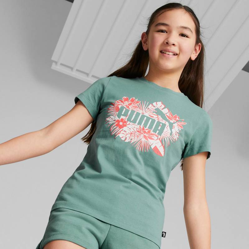 PUMA ESSENTIAL FLOWER POWER T-Shirt Mädchen