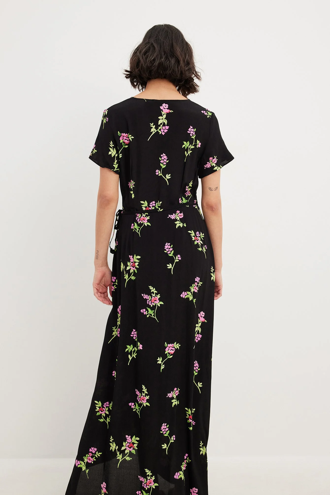 Maxi-Wickelkleid