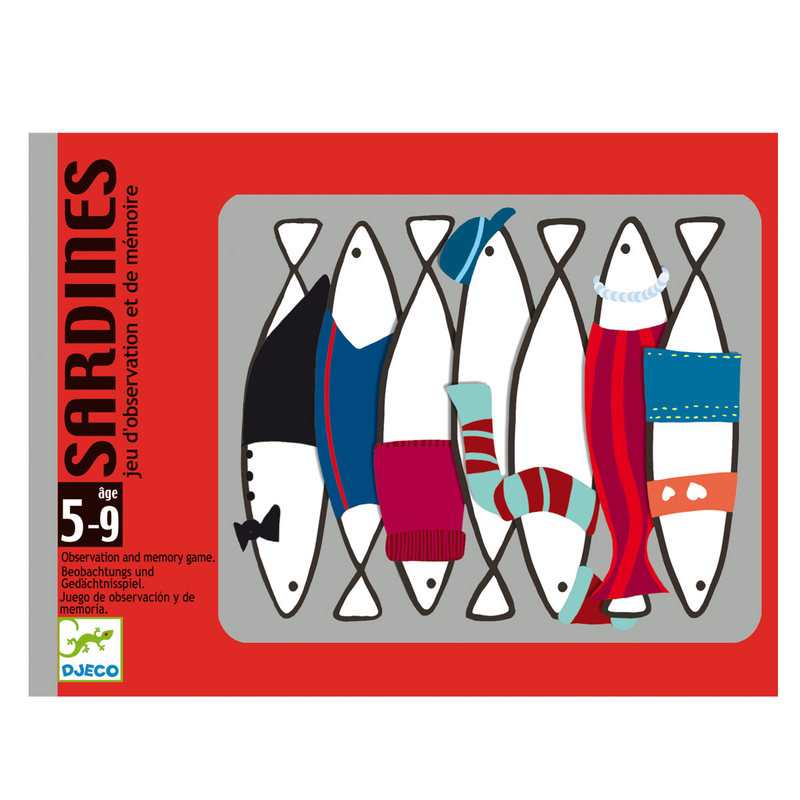 Jeu de cartes Sardines Djeco