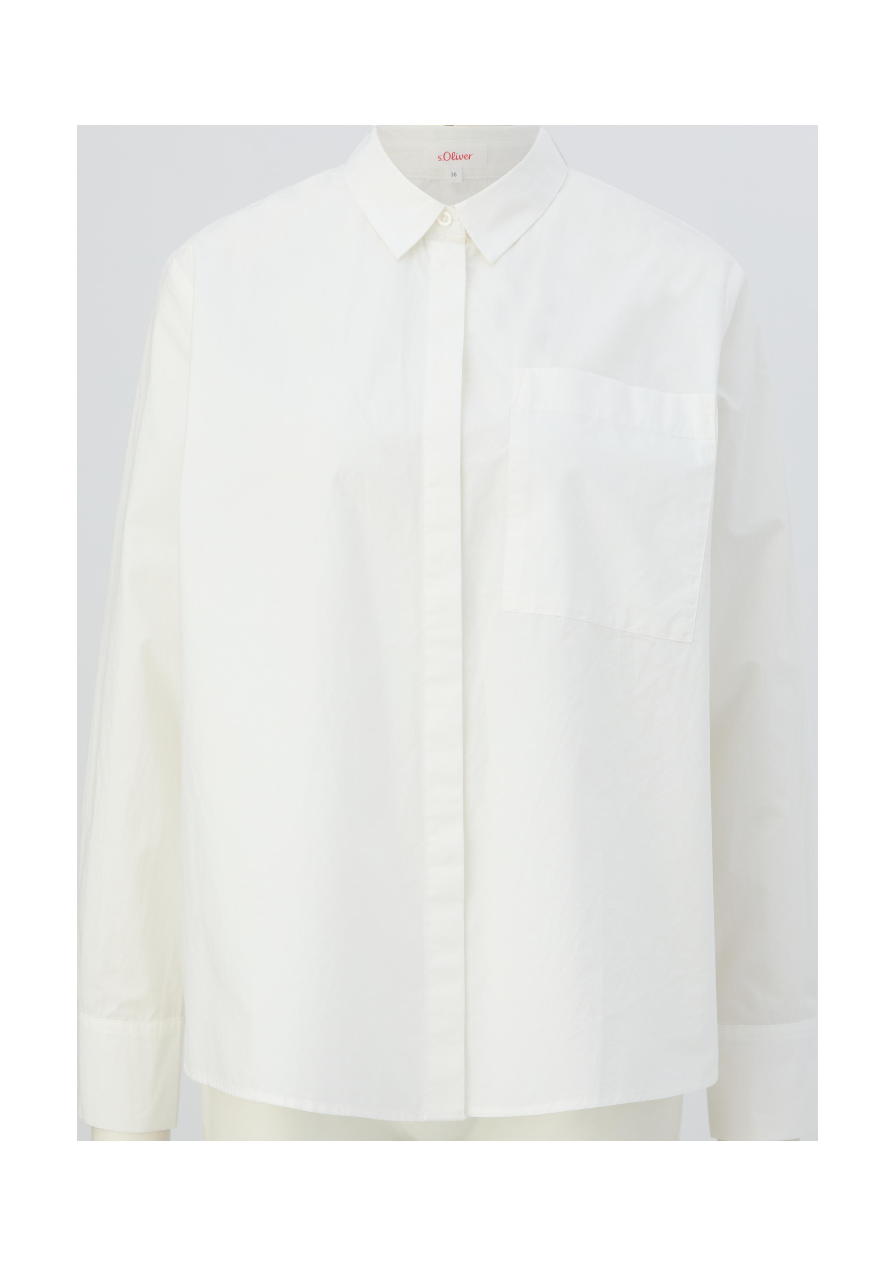 Bluse aus Popeline  2132609-0210
