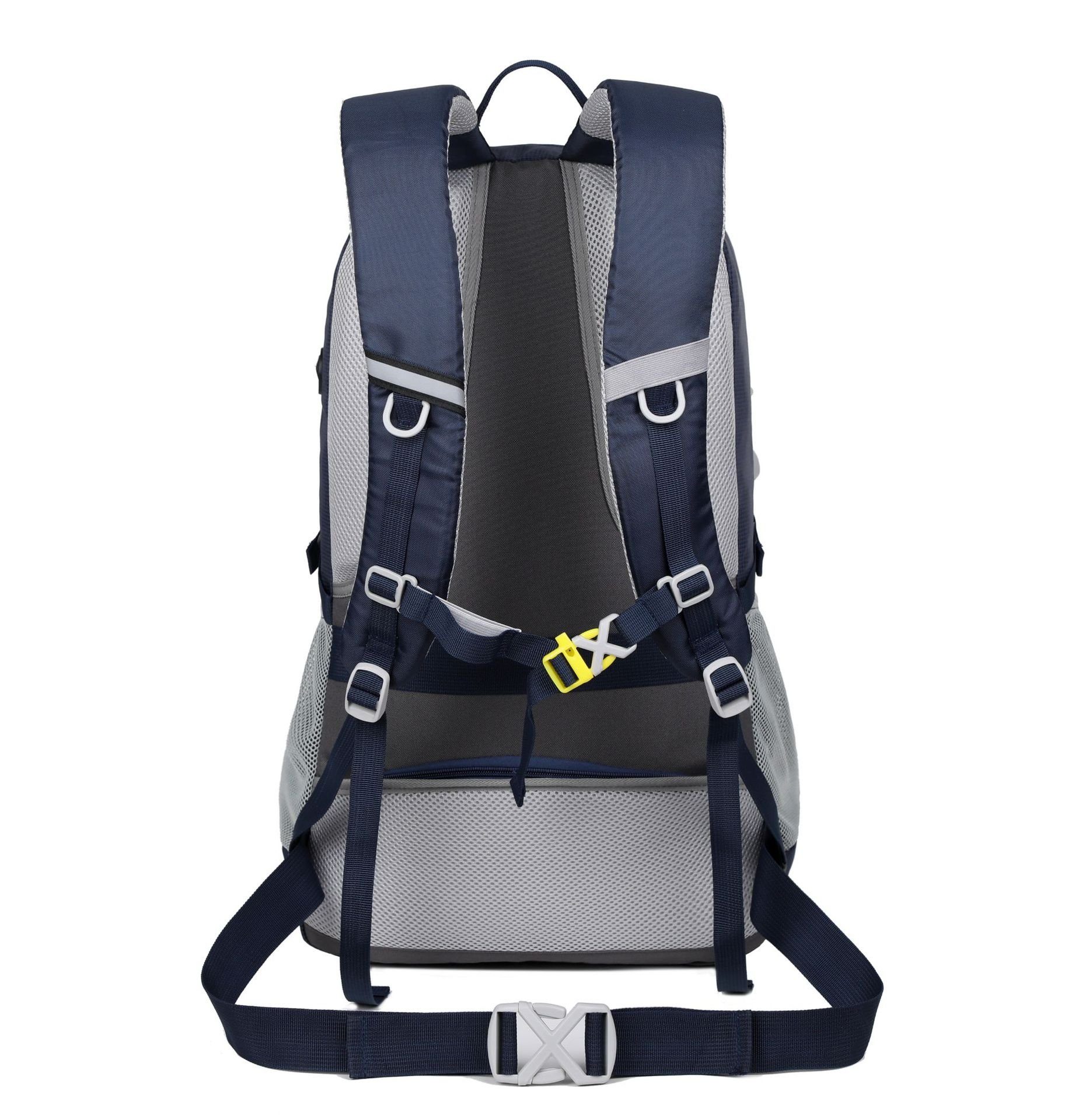Geborgenheit Wanderrucksack 45L Wanderrucksack (Reiserucksack Outdoor Wandern Rucksack Für Wandern, Bergsteigen, Camping, Einstellbares Design), Herren Damen Wasserdichter Trekkingrucksack
