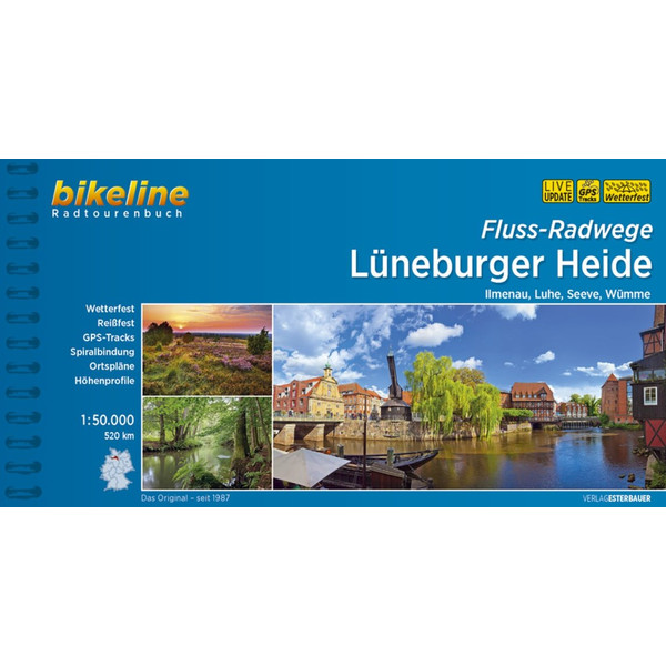 BIKELINE FLUSSRADWEGE LÜNEBURGER HEIDE - Radwanderführer