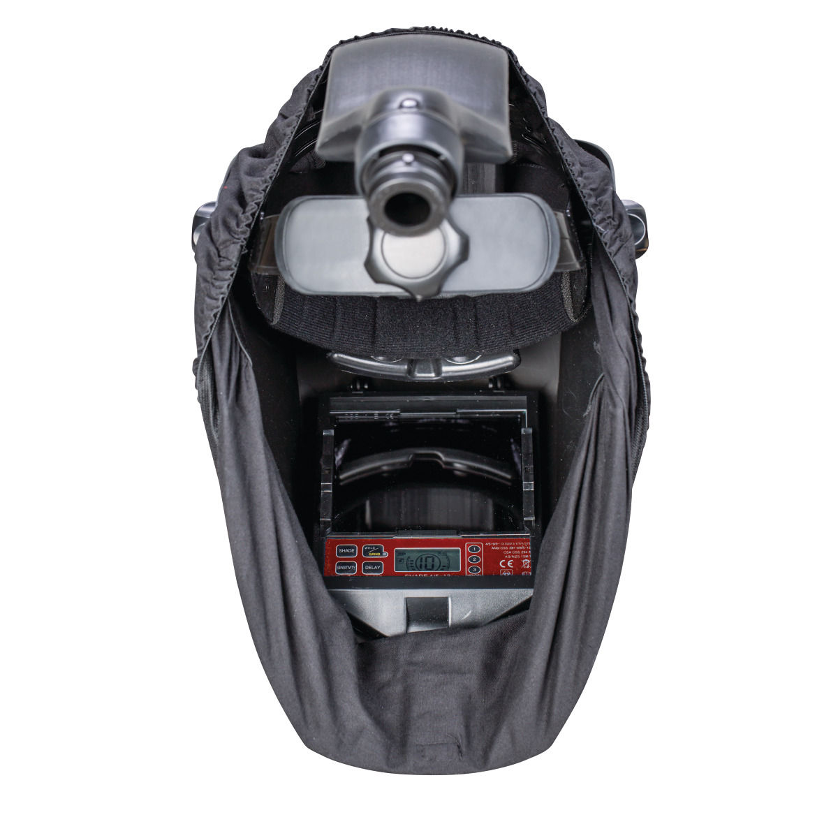 Schweisskraft 711654055 VARIOPROTECT-TC Automatisk sveisehjelm 100x83mm med luftfilter