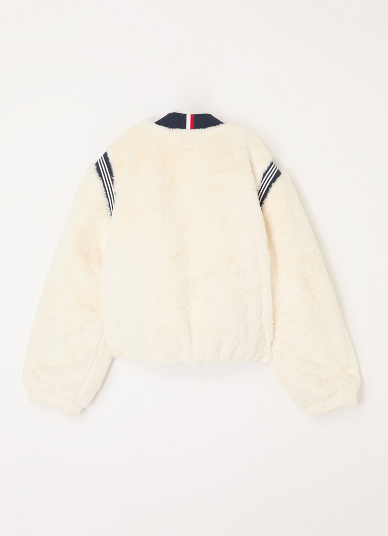 Jachetă bomber din piele ecologică matlasată Tommy Hilfiger