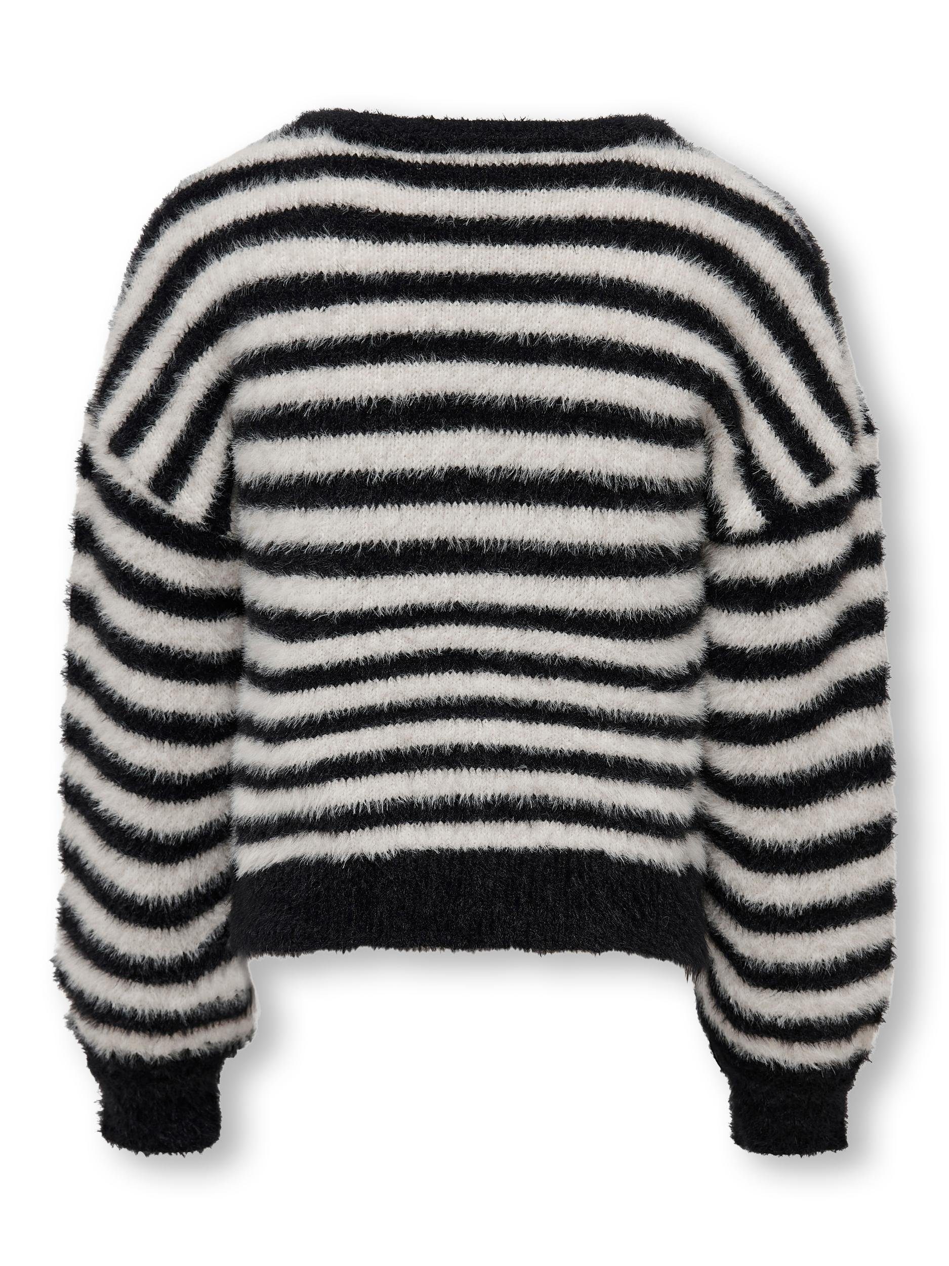 KIDS ONLY Rundhalspullover KOGNEWPIUMO L/S PULLOVER CP KNT NOOS