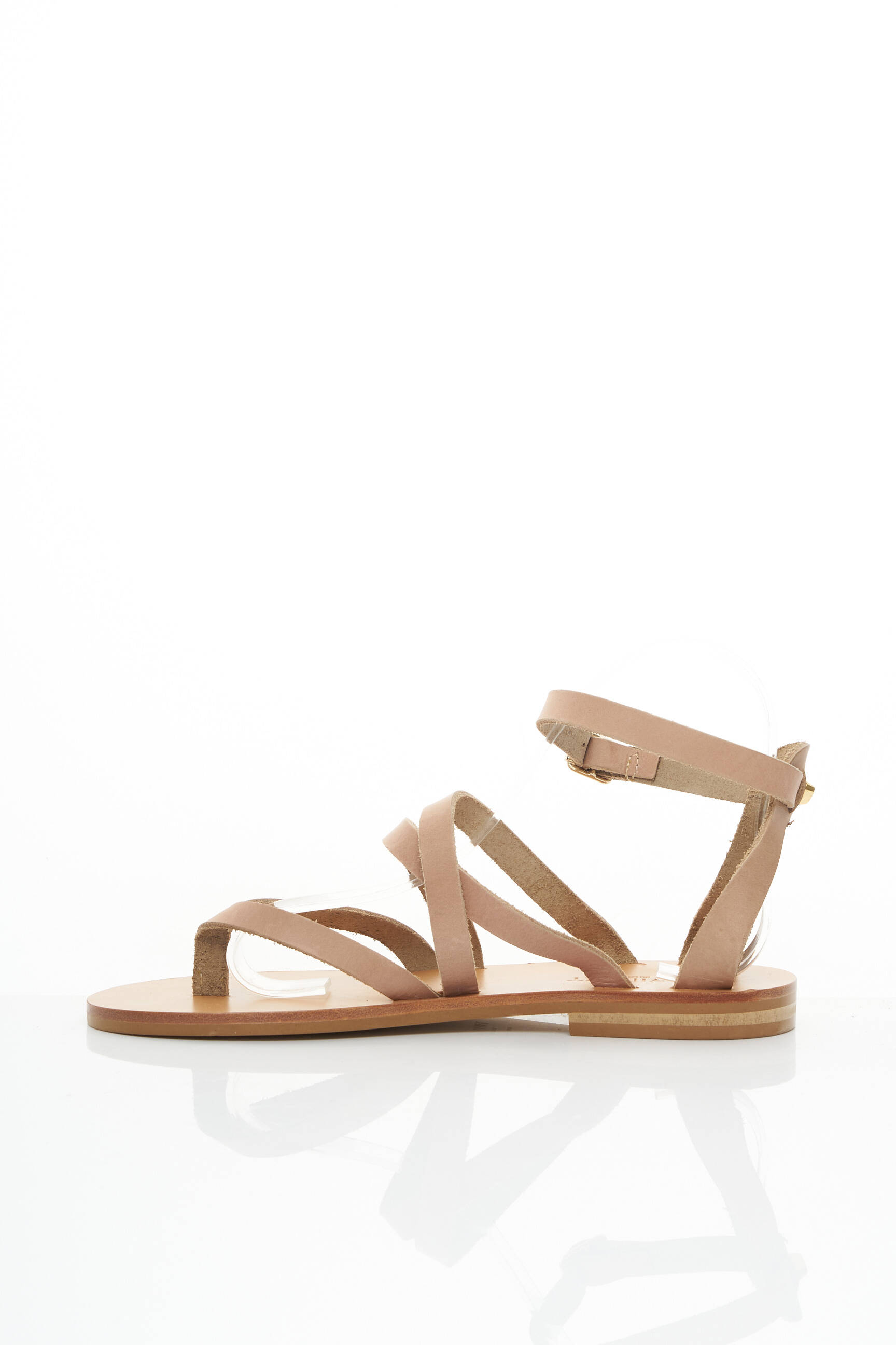 Twinset Spartiates Femme couleur beige