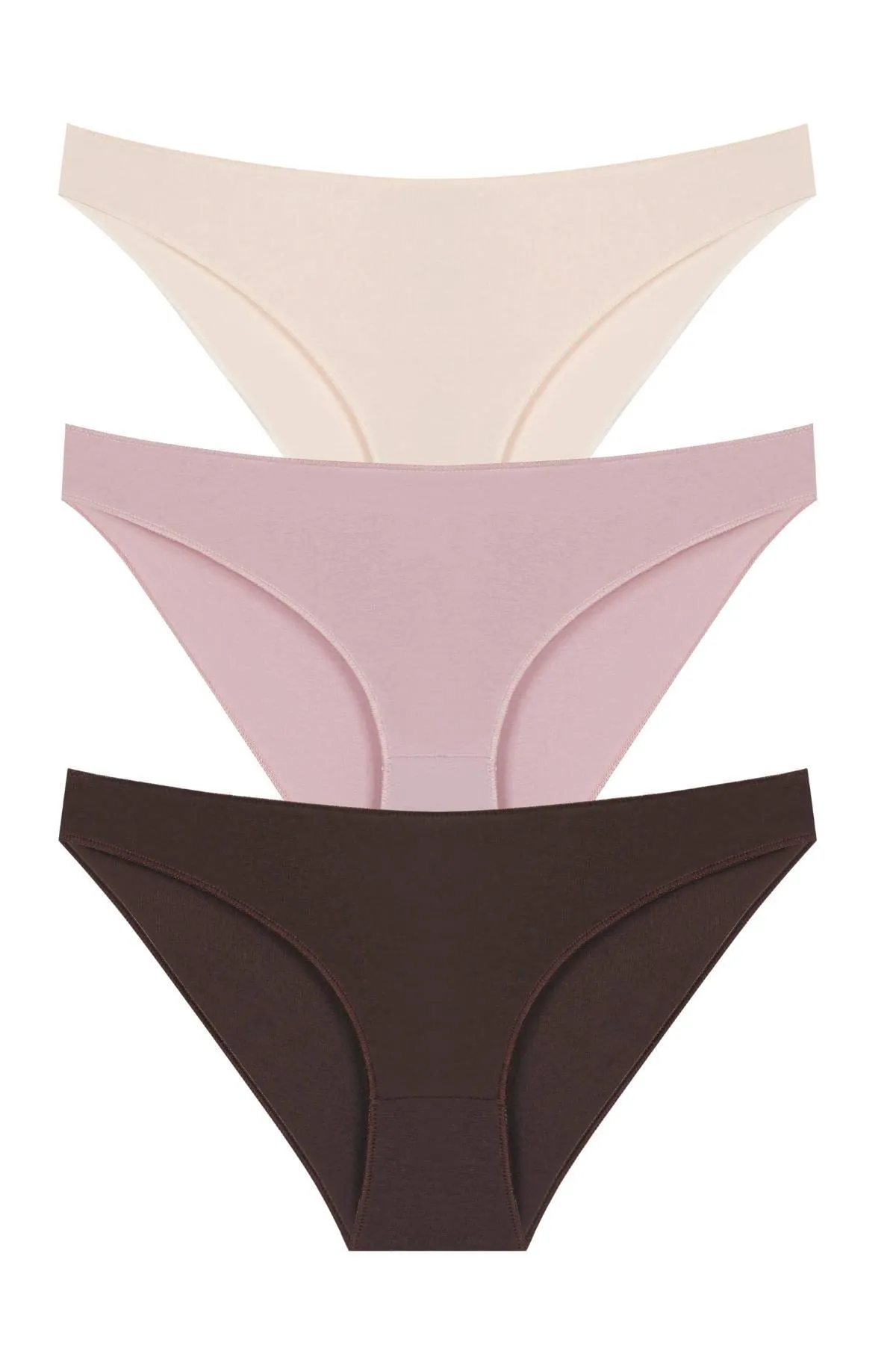 Newlilla  10010 Slip 3-teiliges Bikini-Höschen-Set 10010-v5