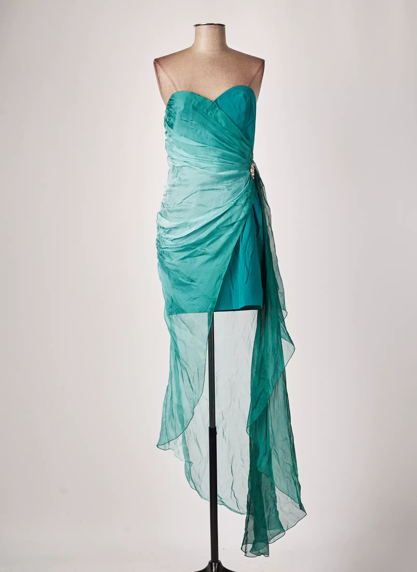 Azzaro Robes Courtes Femme couleur vert