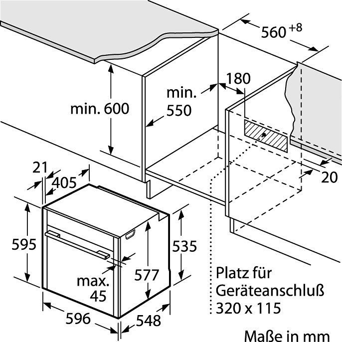 NEFF Dampfbackofen N 90 B46FT64N0, mit Teleskopauszug nachrüstbar, easyClean, Slide&Hide®