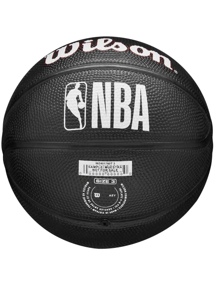 Wilson Wilson Team Tribute Miami Heat Mini Ball in Schwarz günstig kaufen 3