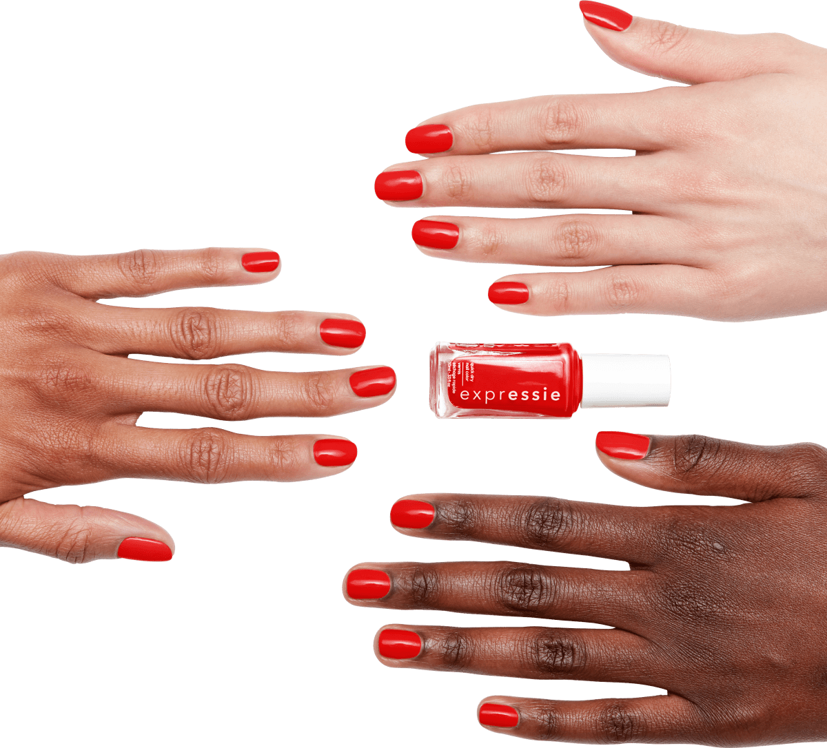 Nagellack Expressie Send A Message 475 Rot, 10 ml
