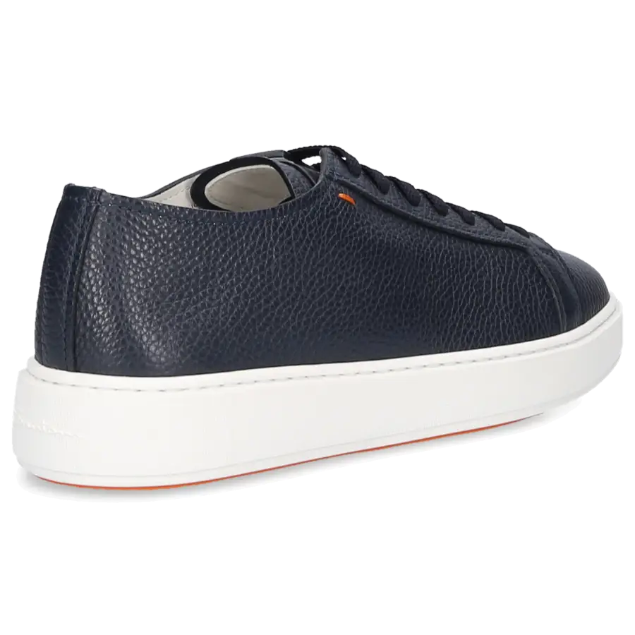 Santoni - Sneaker low 21430 Kalbsleder - blau