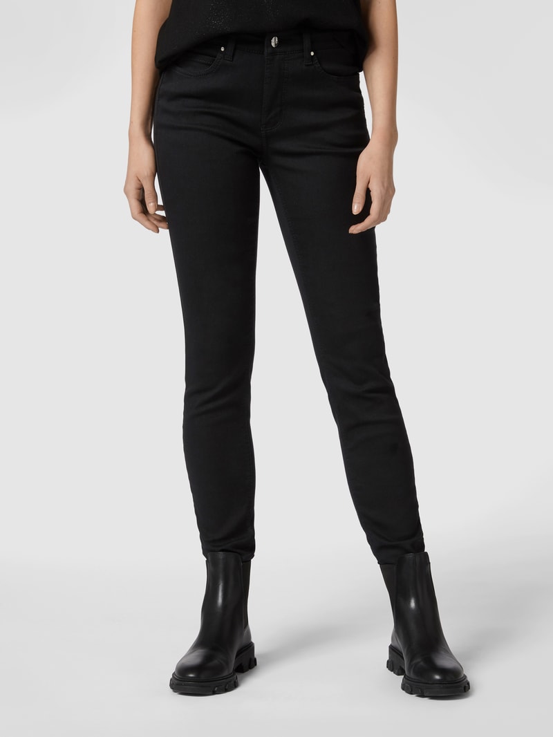 Dream Skinny Jeans aus Coloured Denim in schwarz