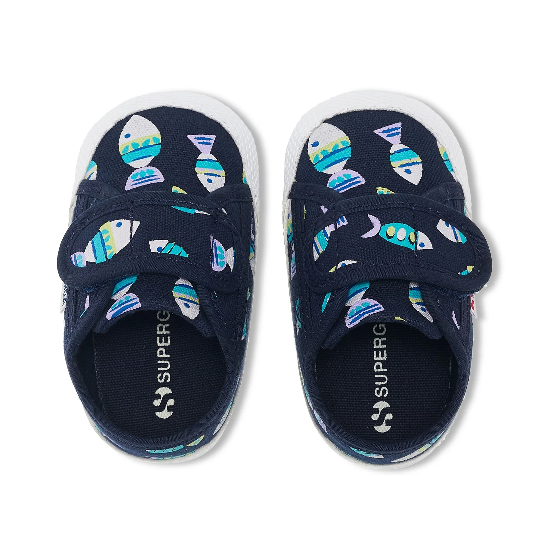 4006 BABY STRAP CANDY FISH-BLUE NAVY CANDY FISH