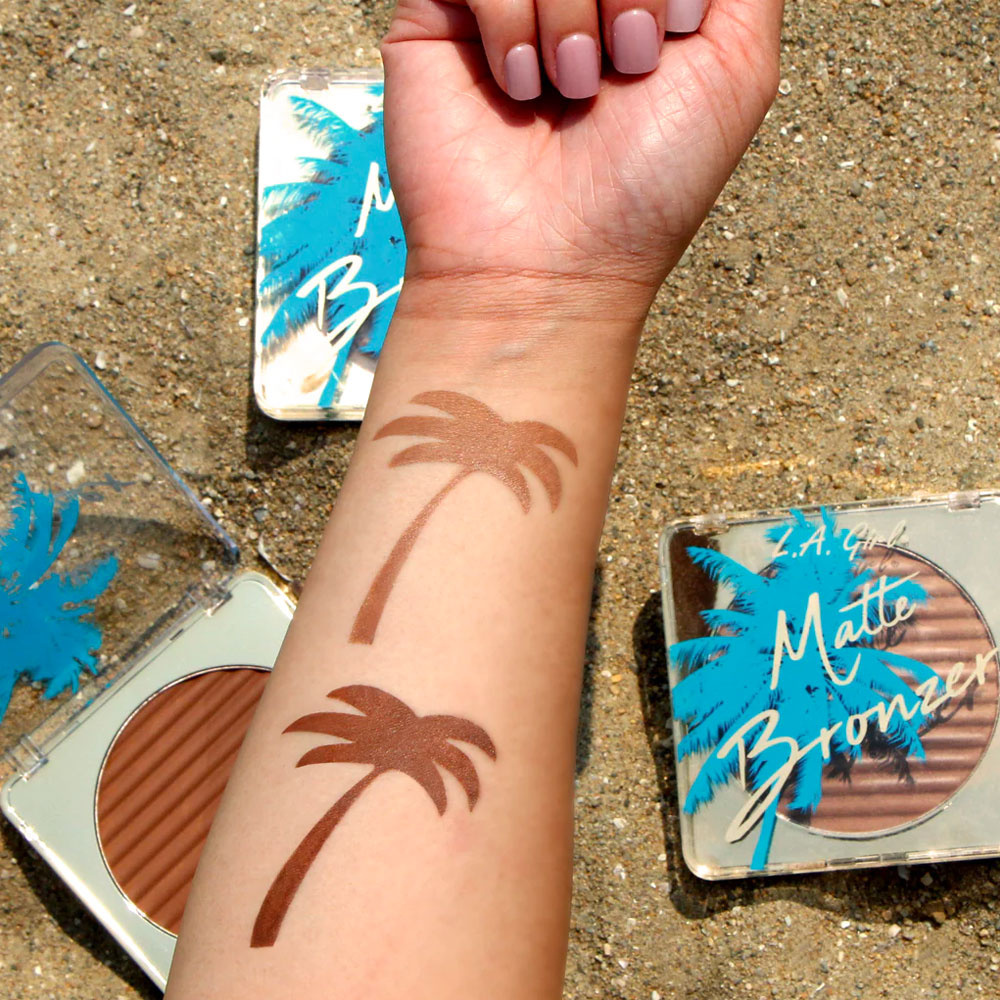 l.a girl cosmetics Matte Bronzer Poudre de Soleil au Fini Mat