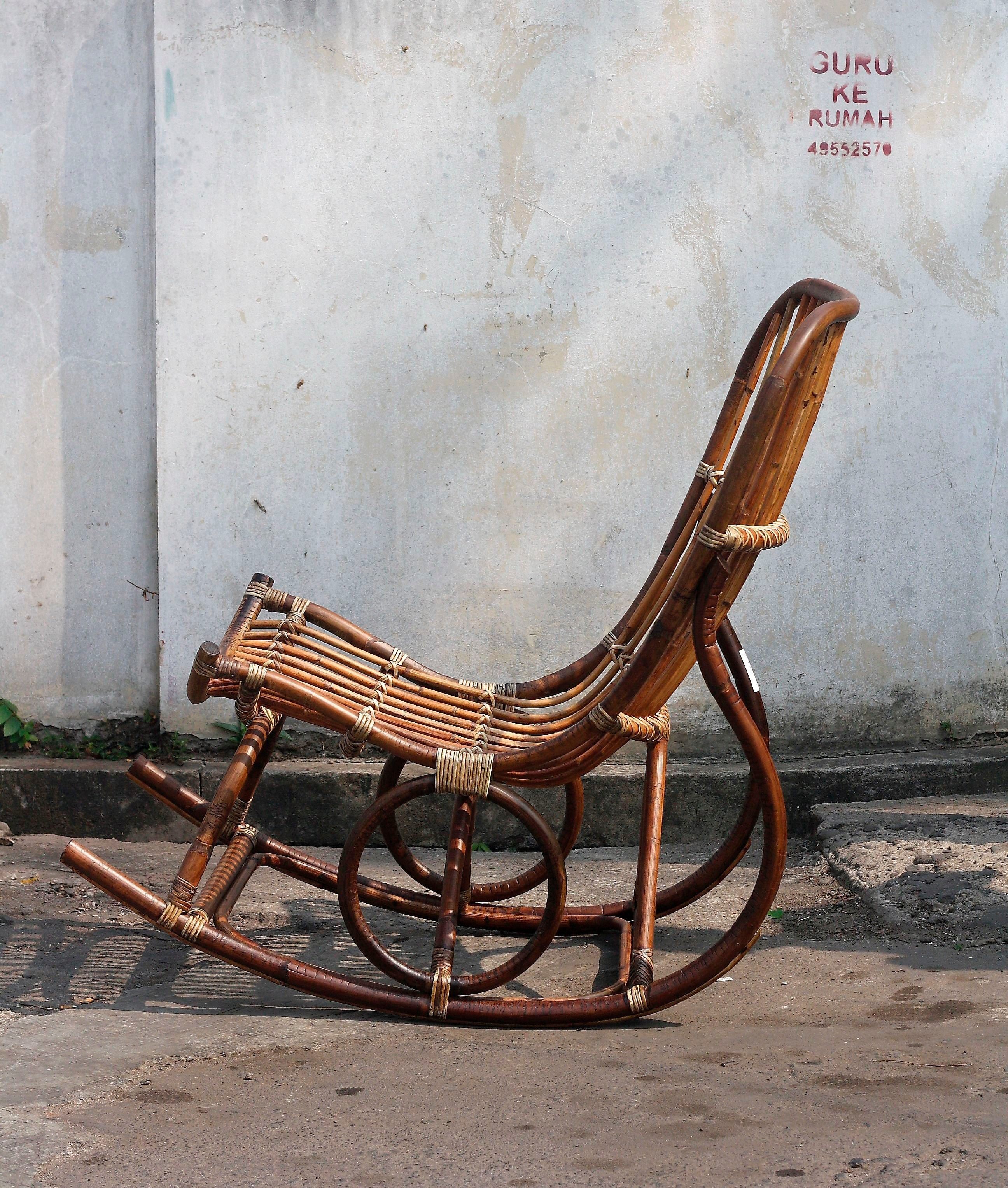 SIT Schaukelstuhl Vintage, handgefertigt
