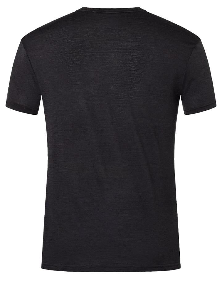 super.natural Merino T-Shirt M PRAY FOR SNOW TEE in schwarz günstig kaufen S