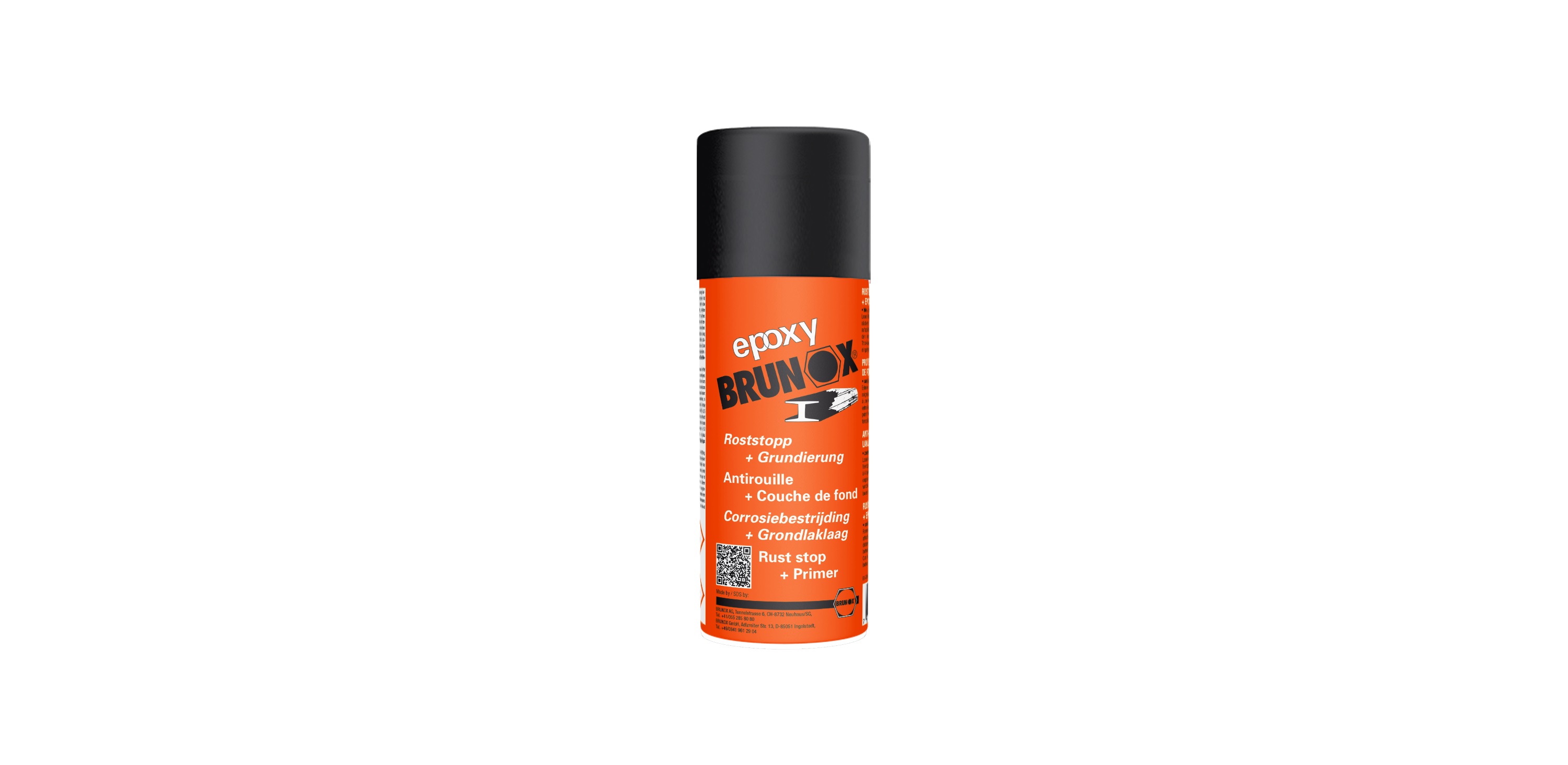 BRUNOX® EPOXY® Rostsanierer und Grundierer auf Epoxybasis, 400 ml - ATU