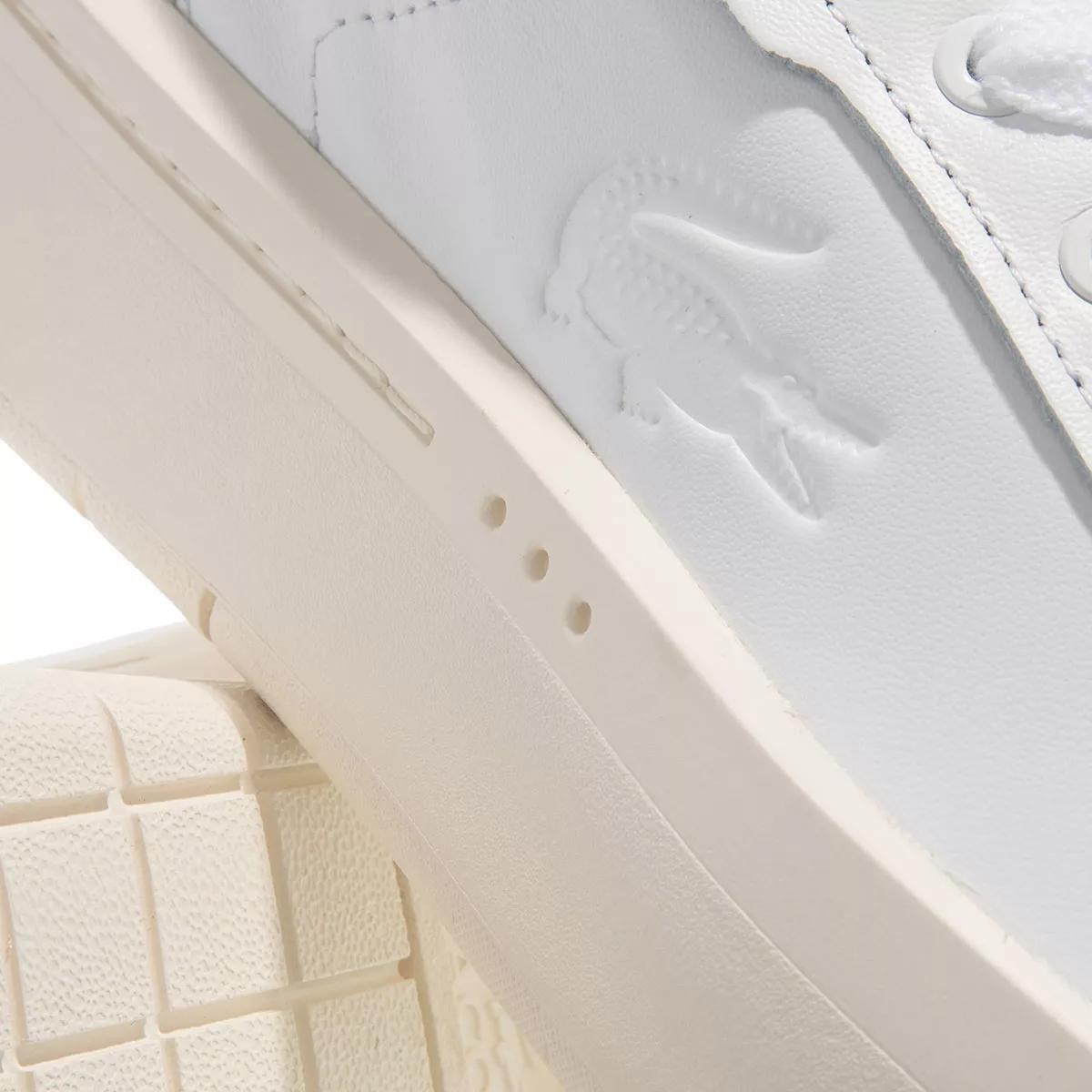 LACOSTE Freizeit Schnürer weiss