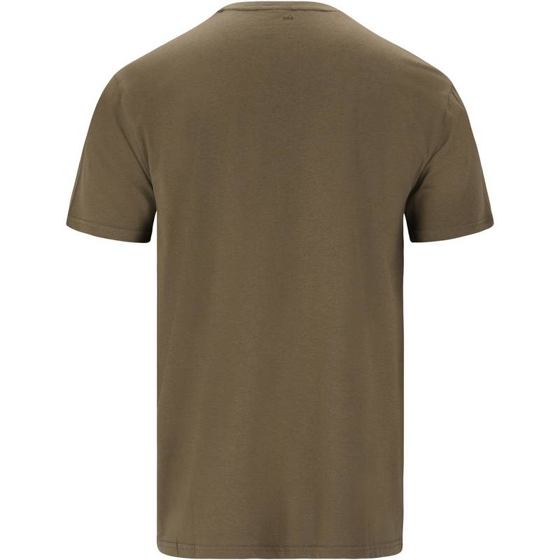 SOS Kvitfjell Printshirt Herren