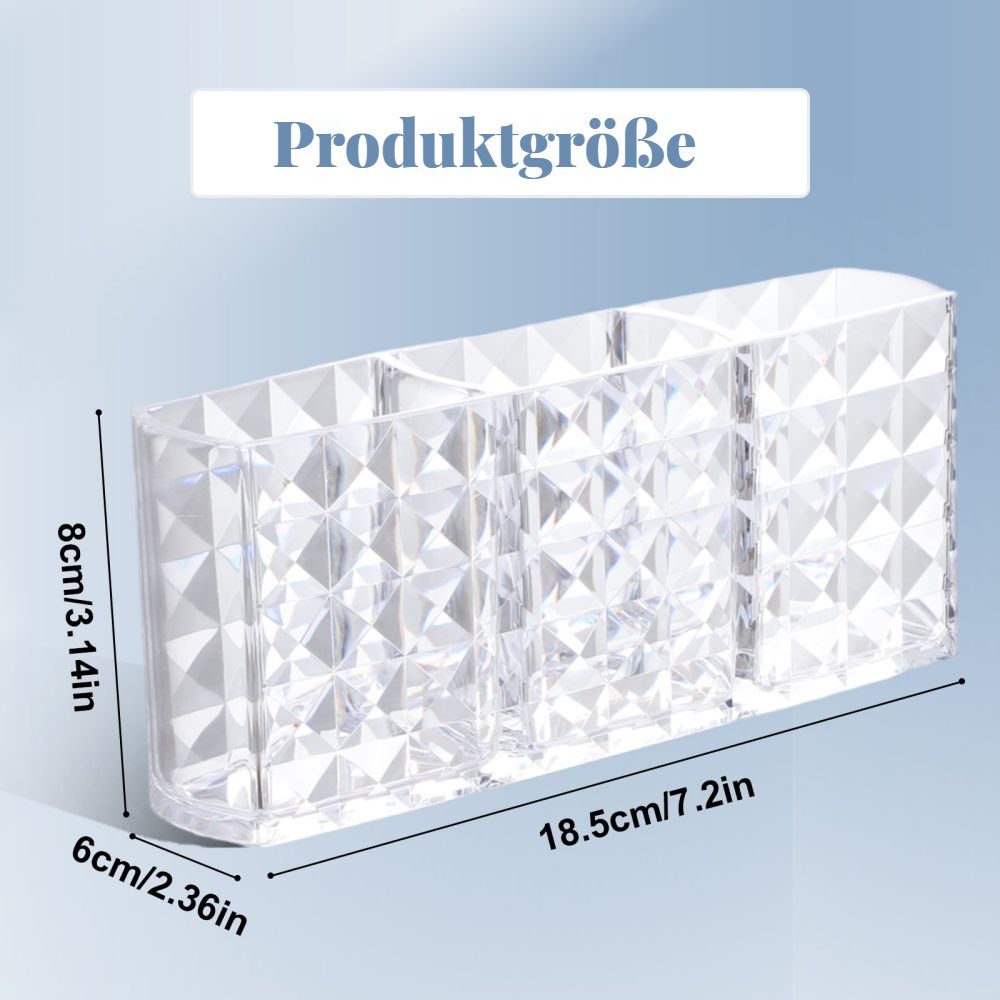 JOYOLEDER Kosmetikkoffer Make-Up Organizer Make Up Organizer mit 3 Fächern