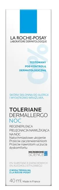 La Roche-Posay Toleriane Dermallegro noćna krema