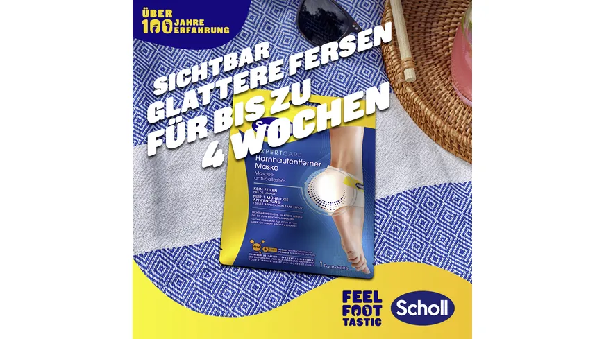 Scholl Hornhautentferner Maske