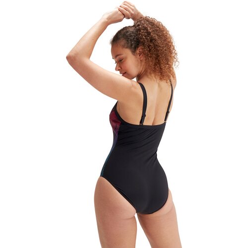 DAMEN BADEANZUG SHAPING SCOOP NECK 1PC PLMT AF