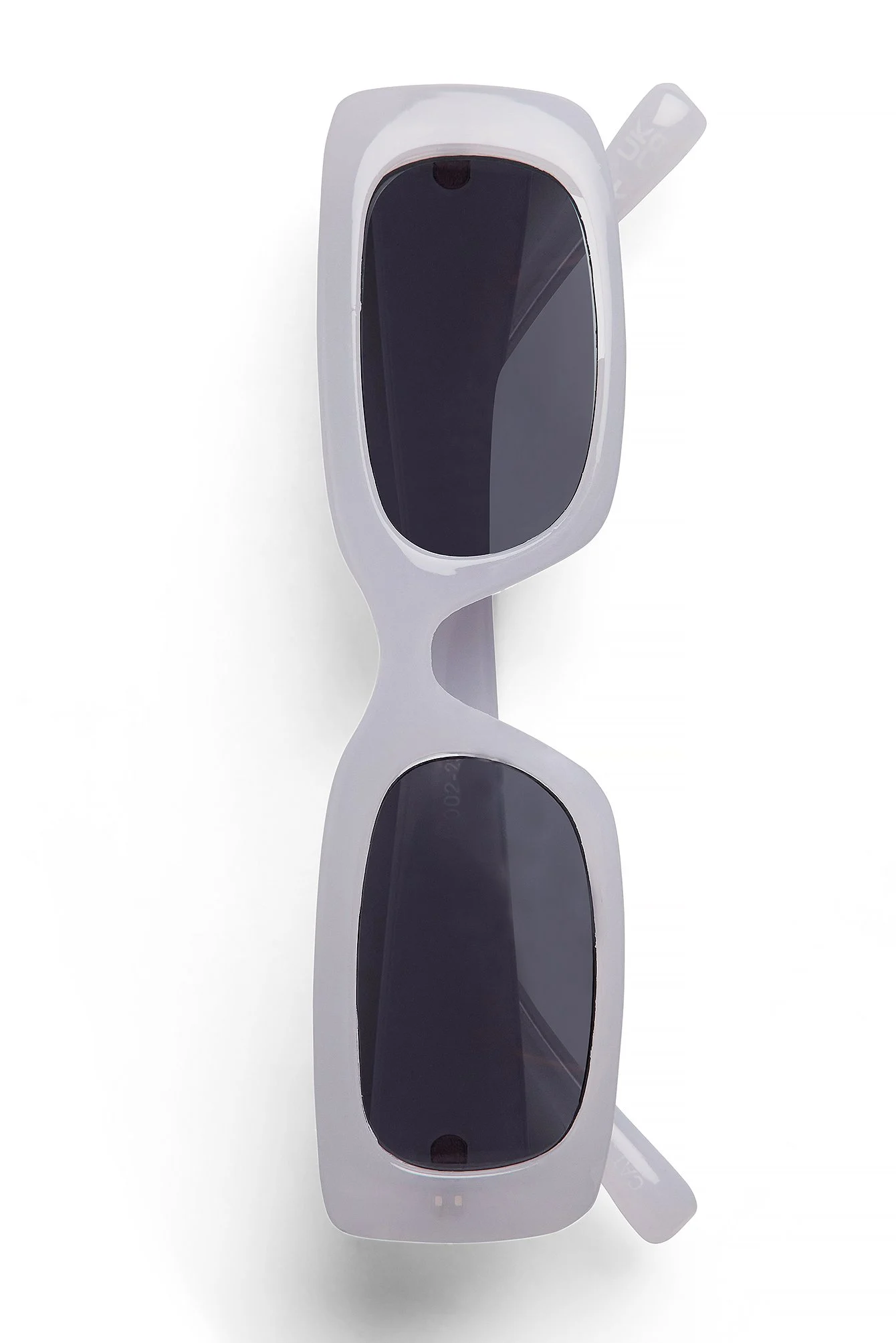 Breite Recycelte Sonnenbrille im Retro-Look