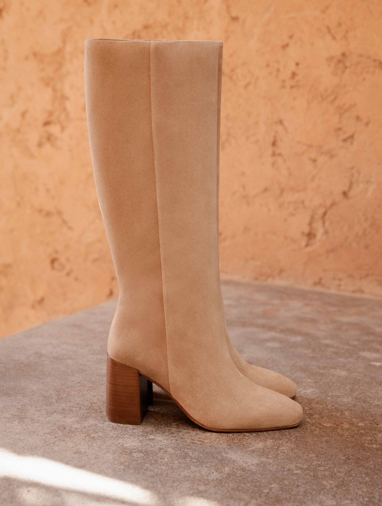 Hisaé - Taupe Mohair