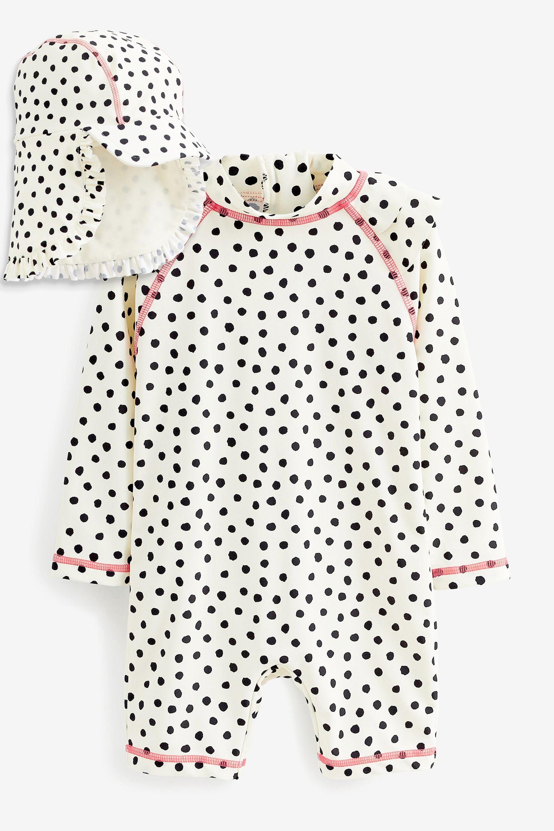 Myleene Klass Badeanzug Myleene Klass Sonnenschutz-Badeanzug für Kinder (2-St)