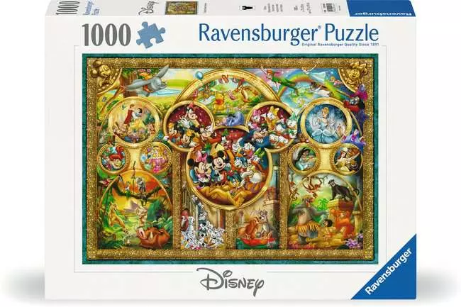 Puzzle 1000 Teile - The Best Disney Themes