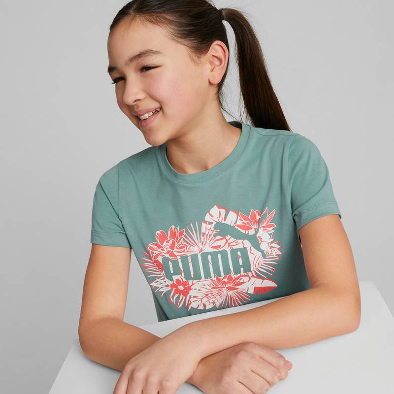 PUMA ESSENTIAL FLOWER POWER T-Shirt Mädchen