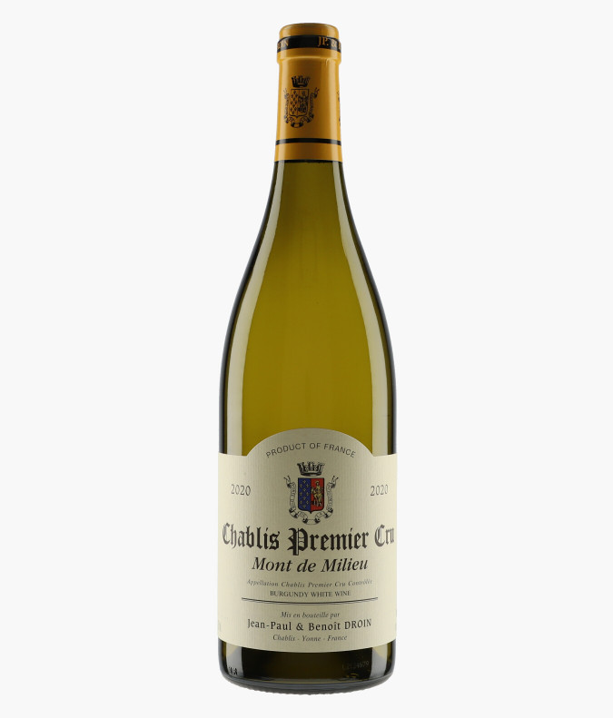 Chablis 1er Cru Mont de Milieu 2020DROIN JEAN PAUL & BENOIT