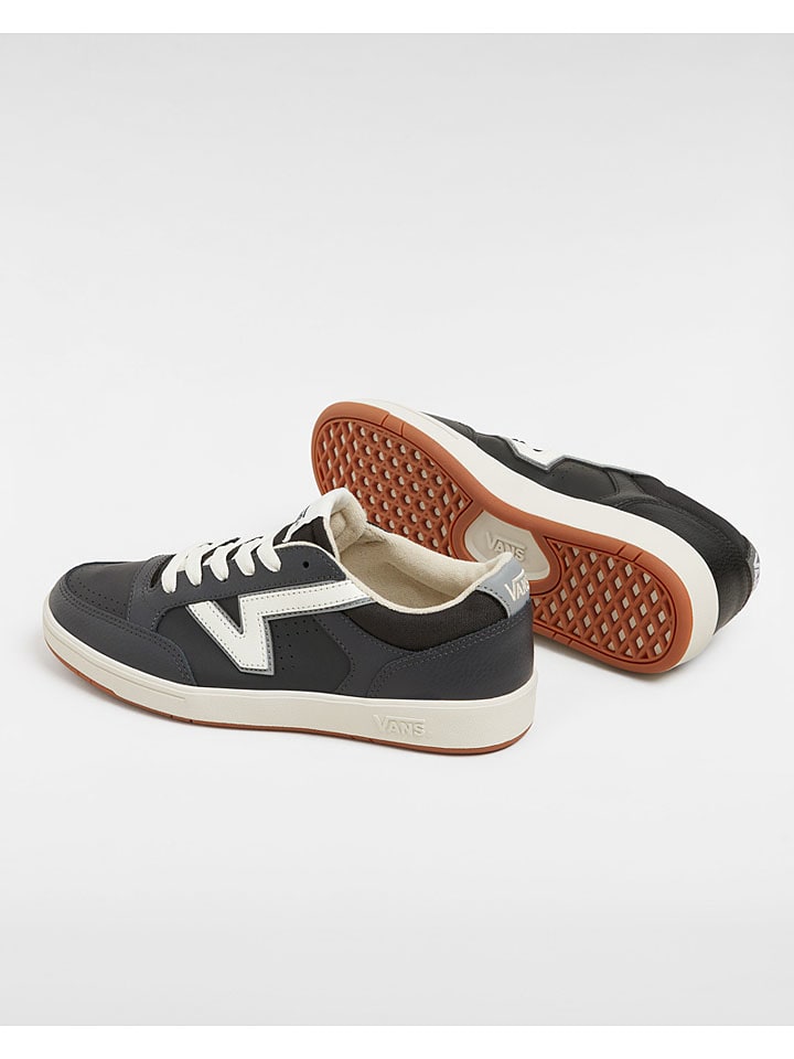 Vans Leder-Sneakers in Schwarz günstig kaufen