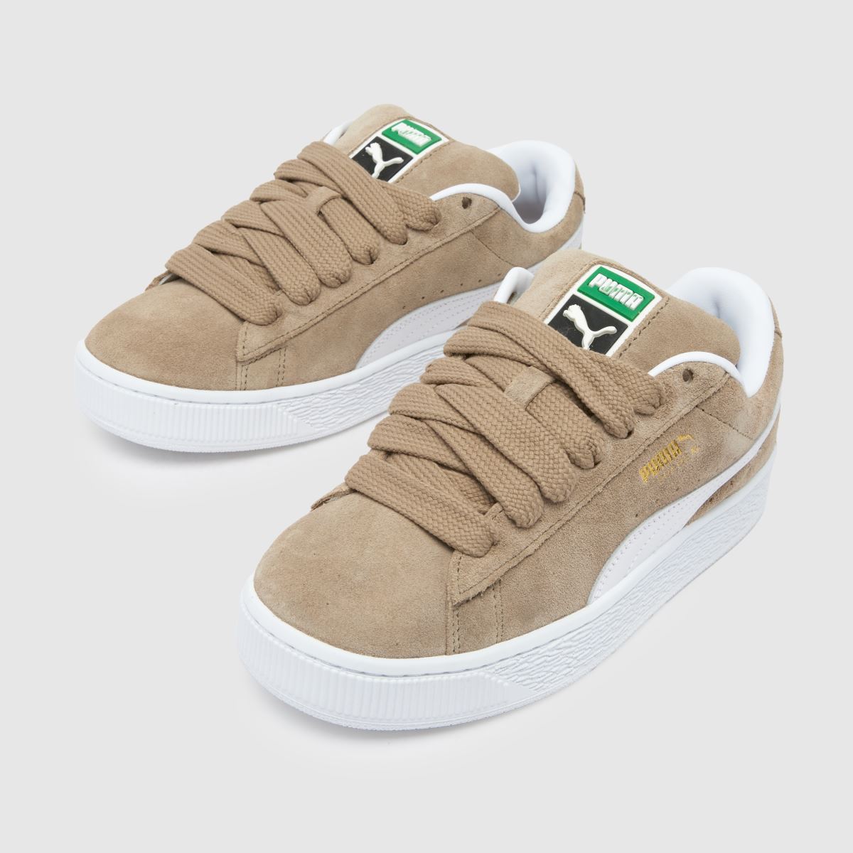 PUMA Suede XL sportcipő khaki színben