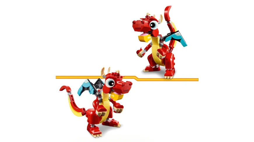 LEGO Creator 3in1 31145 Roter Drache
